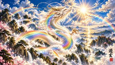 Rainbow Dragon – Guardian of the Seven Colors