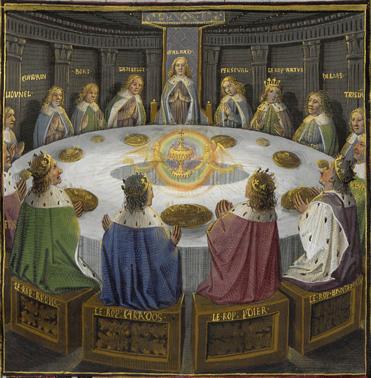 круглый стол короля артура картинки