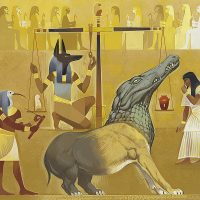 Амт, Ammit — чудовище из древнеегипетской мифологии - Египетская/Древнеегипетская мифология