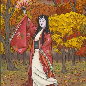 Момидзи, Momiji — призрак-кидзё из японской мифологии - Японская мифология