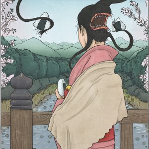 Футакути-онна, Futakuchi onna — ёкай из японской мифологии - Японская мифология