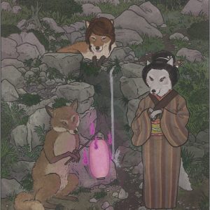 Сёросёро гицунэ, Shoroshoro gitsune — ёкай из японской мифологии - Японская мифология