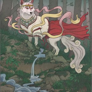 Отохимэ гицунэ, Otohime gitsune — принцесса-лисица из японской мифологии - Японская мифология