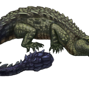 Дангавенский фыркун, Crocodilus hauriens — чудовище из североамериканской мифологии - Североамериканская мифология