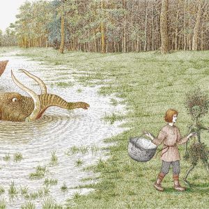 Земляной олень, Earth Deer — мифическое существо из мифологии коми - Мифология коми
