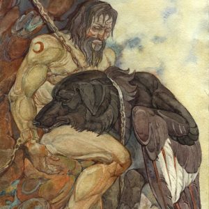 Курша, Kursha — мифическая крылатая собака из грузинской мифологии - Грузинская мифология