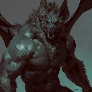 Вербэт, Camazotz — оборотень-летучая мышь из книг вымышленных существ - Книги вымышленных существ