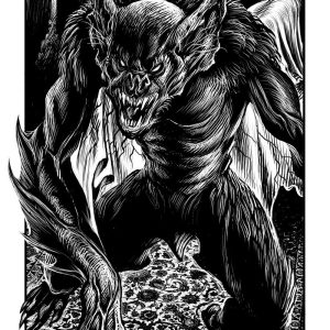 Вербэт, Camazotz — оборотень-летучая мышь из книг вымышленных существ - Книги вымышленных существ