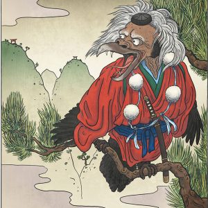 Карасу тэнгу, Karasu tengu — ёкай из японской мифологии - Японская мифология