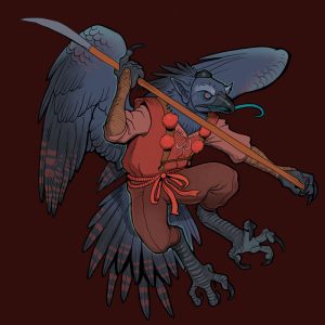 Карасу тэнгу, Karasu tengu — ёкай из японской мифологии - Японская мифология