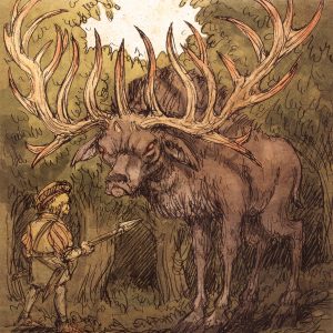 Лейинь, Lejeń — лесной демон из польской мифологии - Польская мифология