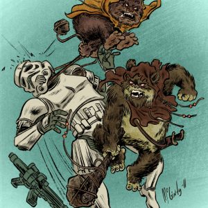 Эвоки, Ewoks — разумное существо из книг вымышленных существ - Книги вымышленных существ