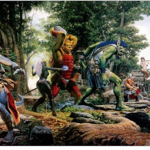 Дракониды, Draconians — раса ящеролюдей из книг вымышленных существ - Книги вымышленных существ