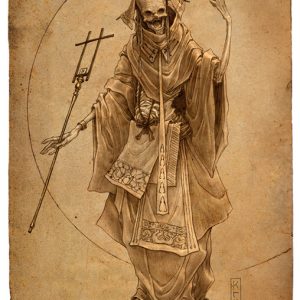 Лич, Lich — нежить, неупокоенный архимаг из книг вымышленных существ - Книги вымышленных существ
