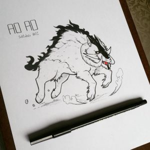 Ао Ао, Ao Ao — чудовище из мифологии гуарани - Мифология гуарани