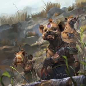 Гноллы, Gnoll — мифическая раса гиеноголовых гуманоидов из книг вымышленных существ - Книги вымышленных существ
