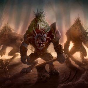 Гноллы, Gnoll — мифическая раса гиеноголовых гуманоидов из книг вымышленных существ - Книги вымышленных существ