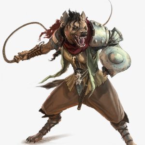 Гноллы, Gnoll — мифическая раса гиеноголовых гуманоидов из книг вымышленных существ - Книги вымышленных существ