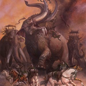 Мумаки, Oliphaunts — гигантское существо из книг вымышленных существ - Книги вымышленных существ