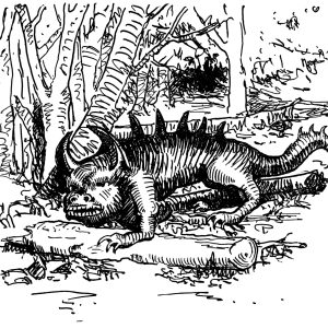 Ходаг, Hodag — мифическое существо из североамериканской мифологии - Североамериканская мифология