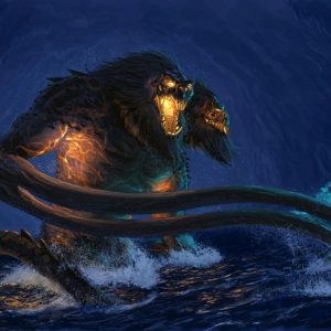 Демогоргон, Demogorgon — демон из средневековой мифологии - Средневековье  (бестиарий, геральдика, мифология)