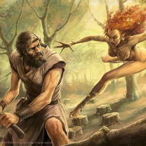 Дриады, Dryads — нимфы из древнегреческой мифологии - Греческая/Древнегреческая мифология