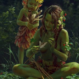 Дриады, Dryads — нимфы из древнегреческой мифологии - Греческая/Древнегреческая мифология
