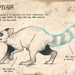 Мао-Пелада, Mao-Pelada — мифическое существо из бразильской мифологии - Бразильская мифология