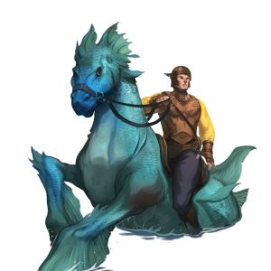 Гиппокамп, Hippocamp — мифическое существо из древнегреческой мифологии - Греческая/Древнегреческая мифология