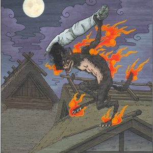 Каси, Kasha — кошачий демон из японской мифологии - Японская мифология