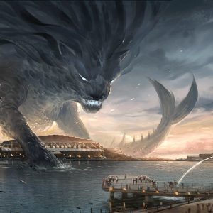 Морской лев, Merlion — мифическое существо из средневековой мифологии - Средневековье  (бестиарий, геральдика, мифология)