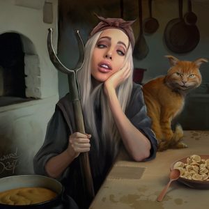 Баба Яга, Baba Yaga — ведьма из славянской мифологии - Славянская мифология