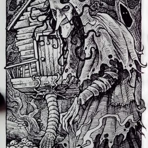 Баба Яга, Baba Yaga — ведьма из славянской мифологии - Славянская мифология
