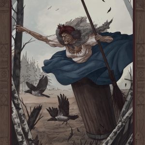 Баба Яга, Baba Yaga — ведьма из славянской мифологии - Славянская мифология