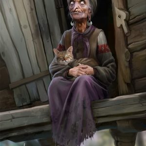 Баба Яга, Baba Yaga — ведьма из славянской мифологии - Славянская мифология