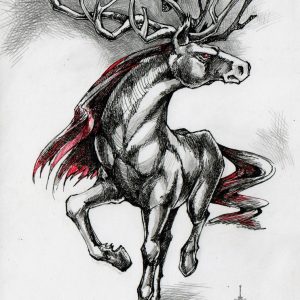 Гиппоцервус, Hippocervus — мифическое существо из древнегреческой мифологии - Греческая/Древнегреческая мифология