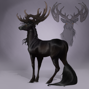 Гиппоцервус, Hippocervus — мифическое существо из древнегреческой мифологии - Греческая/Древнегреческая мифология