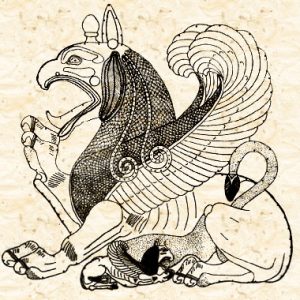 Грифон, Griffon — мифическое существо из греческой мифологии - Греческая/Древнегреческая мифология