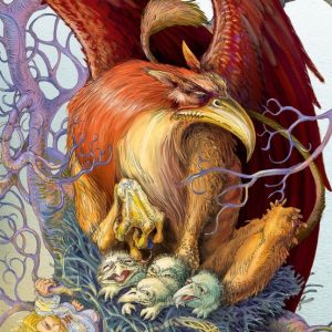 Грифон, Griffon — мифическое существо из греческой мифологии - Греческая/Древнегреческая мифология