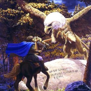 Грифон, Griffon — мифическое существо из греческой мифологии - Греческая/Древнегреческая мифология
