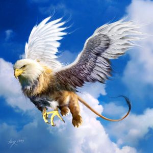 Грифон, Griffon — мифическое существо из греческой мифологии - Греческая/Древнегреческая мифология