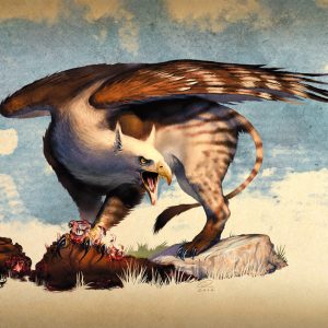 Грифон, Griffon — мифическое существо из греческой мифологии - Греческая/Древнегреческая мифология