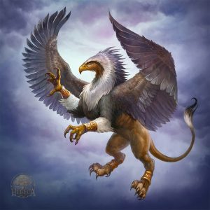 Грифон, Griffon — мифическое существо из греческой мифологии - Греческая/Древнегреческая мифология