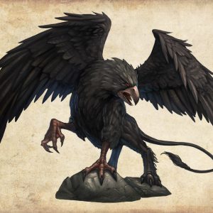Грифон, Griffon — мифическое существо из греческой мифологии - Греческая/Древнегреческая мифология