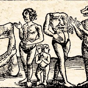 Скиапод, Scenopode — мифическое существо из древнегреческой мифологии - Греческая/Древнегреческая мифология