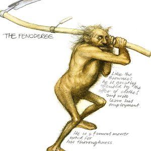 Файнодери, Fenoderee — хобгоблин из мифологии острова Мэн - Мифология острова Мэн