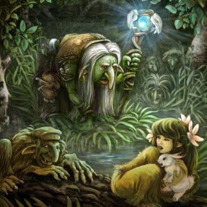 Кикимора болотная, Swamp Kikimora — дух из славянской мифологии - Славянская мифология
