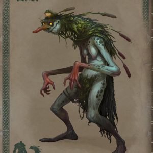 Кикимора болотная, Swamp Kikimora — дух из славянской мифологии - Славянская мифология