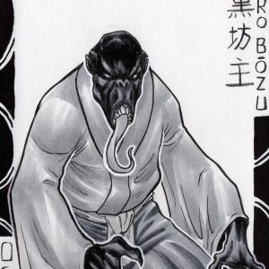 Куро-бодзу, Kuro-bozu — ёкай из японской мифологии - Японская мифология