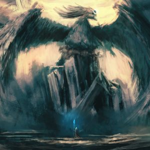 Мотемелле, Mothemelle, the giant bird — гигантская птица из африканской мифологии - Африканская мифология